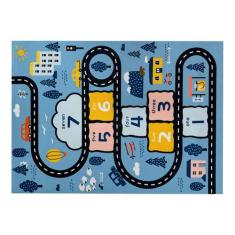 Tapete Infantil Antiderrapante 1,40m x 1,00m Mix Super Macio 01 Peça -