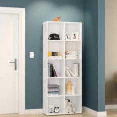 Estante para Livros com 10 Nichos 185cmx74cm Caracol - Politorno, Bran