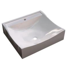 Cuba Pia De Apoio Para Banheiro Quadrada Lunna Q44 Bege C08 - Mpozenat