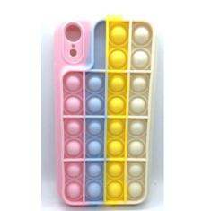 Capinha Compatível Com iPhone Pop It Anti Stress Fidget Toy - Caps Pri