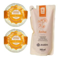 Kit Sabonete Âmbar Avatim