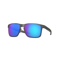 Óculos de Sol Oakley Polarizado Holbrook Metal 0OO4123 412307 Tam 55 / Chumbo Fosco - Lentes Prizm Sapphr Irid Polar