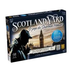 Jogo de Tabuleiro Scotland Yard Sherlock Holmes 2 a 6 Participantes Gr