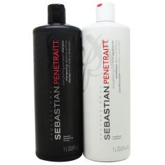Kit Sebastian Penetraitt - Shampoo 1L + Condicionador 1L