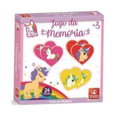 Jogo Da Memória Unicórnio - Brincadeira De Criança