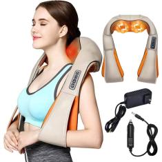 Massageador profissional de ombro e pescoço com calor