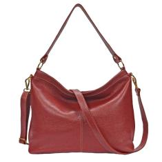 Bolsa Feminina Tiracolo Transversal Média Couro Shopbag 