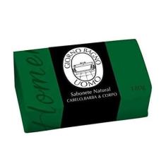 Sabonete Em Barra Verde Giorno Uomo 180G - Casa Limpa