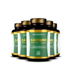 5x oleo de cártamo com vitamina e 120 caps hf suplementos
