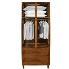 Guarda-roupa Solteiro Com Espelho 4 Portas 2 Gavetas Teresina Ypê