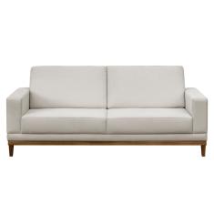 Sofá Living 200cm 3 Lugares Kayrós D05 Suede Bege - Mpozenato