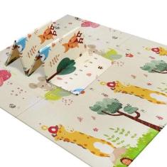 Tapete Infantil de Atividade Bebê Dupla Face Emborrachado - Pais &Amp;