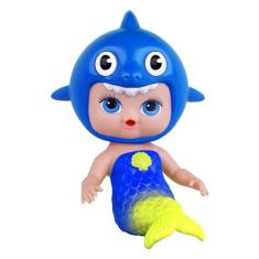 Boneca Acqua Toys Tubarãozinho Bebê Shark - Super Toys, Colorido, Tuba