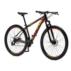 Bicicleta Aro 29 KRW Spotlight Alumínio Shimano TZ 24 Vel Freio a Disc