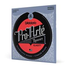 Encordoamento Para Violão Nailon Titânio D'Addario Pro-Arté Dynacore EJ45TT
