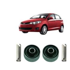 Bucha Maior Bandeja Dianteira Chery Celer 2013 2014 2015 - Qualykits