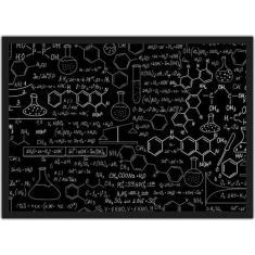 Quadro Decorativo Química Laboratórios Farmácia Biologia Decoração Com