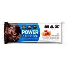 Power Protein Bar (90g) - Sabor: Milk Caramel - Max Titanium