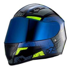 Capacete Moto Unissex X11 Trust Pro Ballads Com Viseira Extra-Unissex