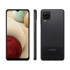Smartphone Samsung Galaxy A12 64GB Preto 4G