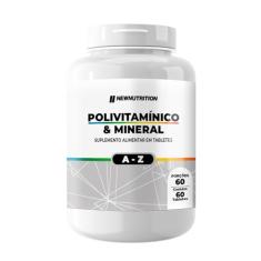 Polivitamínico & Mineral A-Z - 60 Tabletes, Newnutrition
