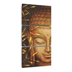 Quadro Decorativo Buda Vertical Para Sala Hall Corredor