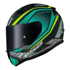 Capacete LS2 FF353 Rapid Ufo Verde e Amarelo