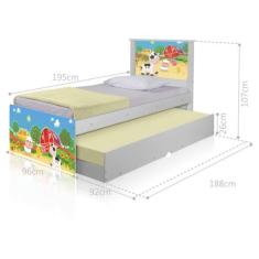 Bicama Fazendinha Colorida - Mais de Casa