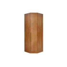 Guarda Roupa Closet de Quarto Canto Oblíquo Rizon c/ 1 Porta Freijo Cu