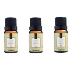 Kit 3 Essências Capim Limão - 10Ml Via Aroma