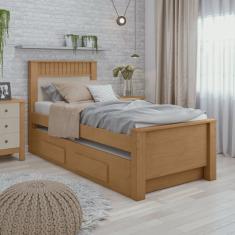 Bicama Solteiro 2 Gavetas Mdf Athenas