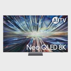 Samsung ai Big TV 85 Neo qled 8K 85QN900D 2024, Processador com ai, Upscaling 8K ai, Mini led, Som em Movimento Pro, Alexa built in