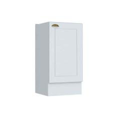 Balcão De Cozinha Modulado Americana C/ 1 Porta S/ Tampo Branco - Henn