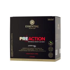 Imagem de Pre Action Maçã e Limão Essential Nutrition 20x27g