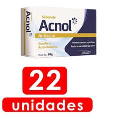 Sabonete acnol antiacne ideal no combate a cravos espinhas remove exce