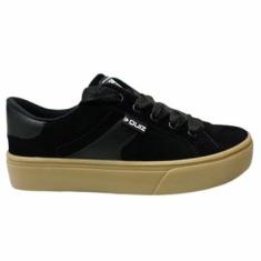 Tênis Quiz Feminino Urbano Classico em Camurça-Feminino