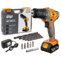 Parafusadeira E Furadeira Wap Wf 12k3.2 12v A Bateria Bivolt 127v/220v