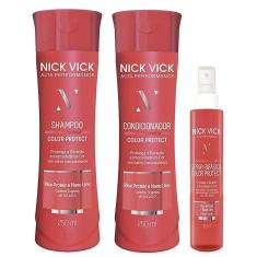 Kit Nick Vick Color Protect Shampoo Cond E Spray Bifásico