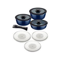 Jogo de Panelas Multiuso Tramontina Itria em Alumínio Cabo Removível A