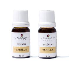Kit 2 Und. Essência Concentrada Vanilla para Difusor Elétrico 10ml - Raro Aroma