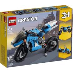 Lego Creator 3 Em 1 - Supermoto 31114