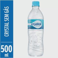 Água mineral crystal 500ML sem gás