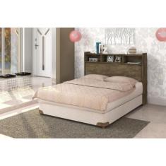 Cabeceira Casal Melissa Box Castanho