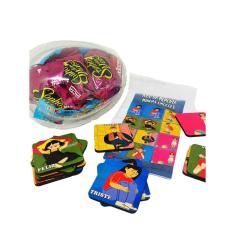 Presente de Páscoa para Autistas Doces e Chocolates + Jogo da Memória emoções 6 pares