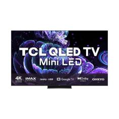 Smart TV TCL  65&quot; QLED MINI LED 4K 4 HDMI WI-FI Google Assistente Chromecast Bluetooth IMAX 65C835