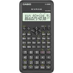 Calculadora Científica FX-82MS-2-S4-DH 240 Funções Preta Casio