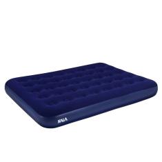 Colchão Inflável Casal Kala Colchão de ar aveludado para acampamento, casa, sítio