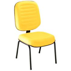 Cadeira para Escritório Diretor Gomada Linha Blenda Amarelo