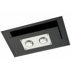 Plafon de Vidro Retangular 50cm x 30cm 136 Pantoja & Carmona