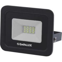 Refletor Led 10W Bivolt 5.500K Rl31035 Empalux Preto